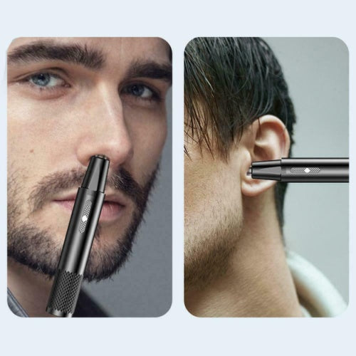 Rechargeable Men Electric Nose Hair Clipper Trimmer Ear Face Eyebrow Shaver USB