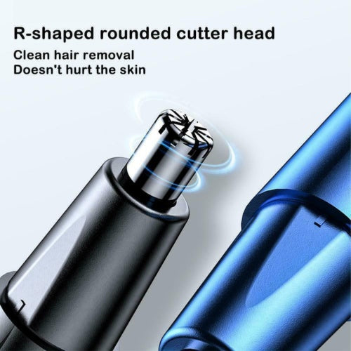 Rechargeable Men Electric Nose Hair Clipper Trimmer Ear Face Eyebrow Shaver USB